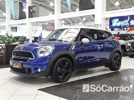 Mini MINI COOPER PACEMAN JCW ALL4 1.6 16V TB TIP na cor Azul em Curitiba / PR - 6706446