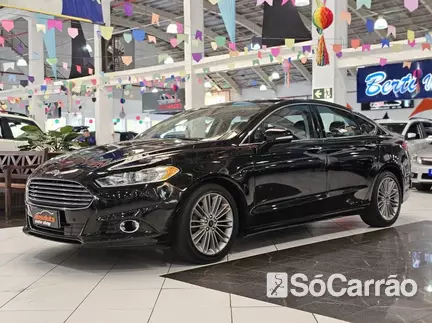 Ford FUSION TITANIUM AWD 2.0 16V GTDI AT na cor Preta em Curitiba / PR - 6804354