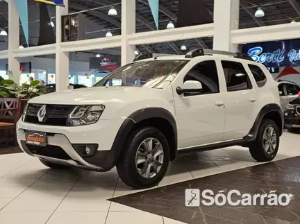 Renault DUSTER DYNAMIQUE 1.6 16V SCE CVT X-TRONIC na cor Branca em Curitiba / PR - 6811124
