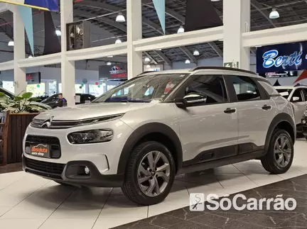 Citroen C4 CACTUS FEEL 1.6 16V na cor Prata em Curitiba / PR - 6811133