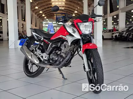 Honda CG 160 TITAN SE na cor Vermelha em Curitiba / PR - 6918386