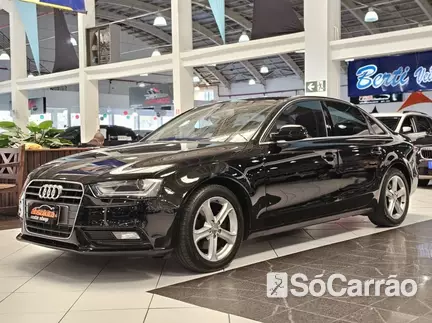 Audi A4 ATTRACTION 1.8 16V TFSI MULT na cor Preta em Curitiba / PR - 6918389