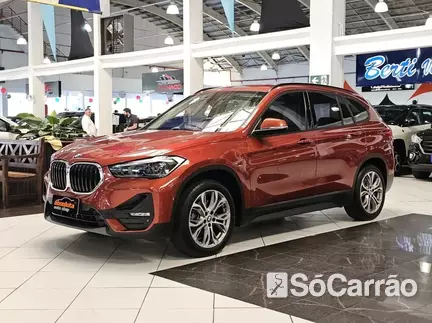 BMW X1 SDRIVE20I 2.0 16V ACTIVEFLEX na cor Laranja em Curitiba / PR - 6918413