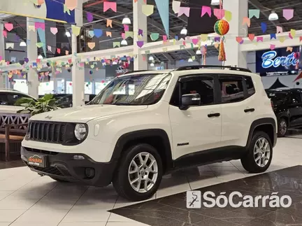 JEEP RENEGADE SPORT 1.8 16V AT6 na cor Branca em Curitiba / PR - 6918789