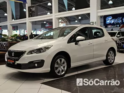 Peugeot 308 ALLURE BUSINESS THP 1.6 16V AT6 na cor Branca em Curitiba / PR - 6918867