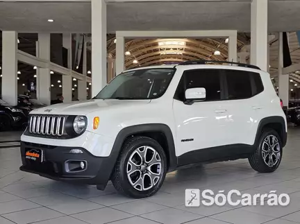 JEEP RENEGADE LONGITUDE 1.8 16V AT6 na cor Branca em Curitiba / PR - 6931324