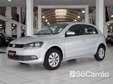 Volkswagen GOL TRENDLINE G6 1.6 16V MSI na cor Prata em Curitiba / PR - 6974041
