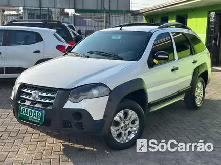 Fiat PALIO WEEKEND ADVENTURE LOCKER 1.8 8V na cor Branca em Curitiba / PR - 6840379
