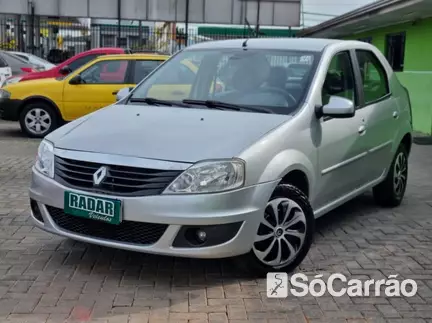 Renault LOGAN EXPRESSION 1.6 8V HIPOWER na cor Prata em Curitiba / PR - 6868380