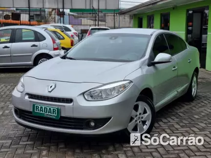 Renault FLUENCE DYNAMIQUE 2.0 16V CVT HIFLEX na cor Prata em Curitiba / PR - 6918664
