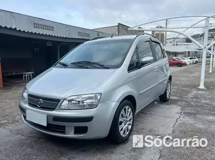 Fiat IDEA ELX FIRE 1.4 8V na cor Prata em São José dos Pinhais / PR - 6753117