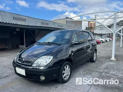 Renault SCENIC EXPRESSION 1.6 16V AT na cor Preta em São José dos Pinhais / PR - 6753152