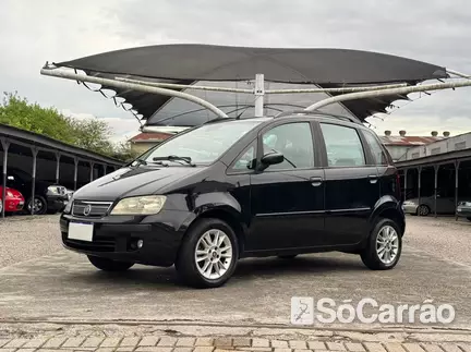Fiat IDEA ELX FIRE 1.4 8V na cor Preta em São José dos Pinhais / PR - 6753450