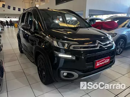 Citroen AIRCROSS SHINE 1.6 16V AT FLEXSTART na cor Preta em Curitiba / PR - 6767578