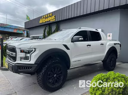 Ford RANGER CD LIMITED 4X4 3.2 20V TDCI AT na cor Branca em Sombrio / SC - 6305249