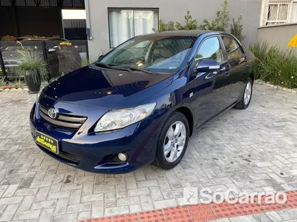 Toyota COROLLA XEI 1.8 16V na cor Azul em Sombrio / SC - 6920557