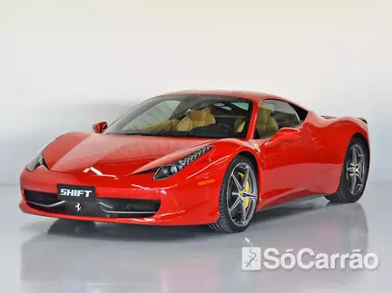 Ferrari 458 ITALIA 4.5 V8 na cor Vermelha em Curitiba / PR - 6710666