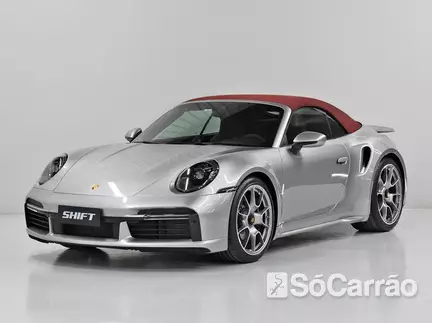 Porsche 911 TURBO S CABRIOLET 3.8 650CV PDK na cor Prata em Curitiba / PR - 6795298