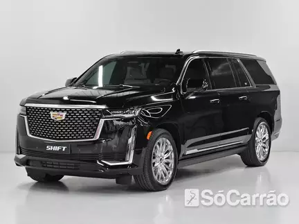 Cadillac ESCALADE AWD ESV PLATINUM 6.2 V8 AT na cor Preta em Curitiba / PR - 6853442