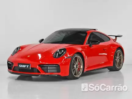 Porsche 911 CARRERA 4 COUPE GTS 3.0 TB PDK na cor Vermelha em Curitiba / PR - 6913862