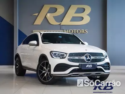 Mercedes GLC 300 COUPE 2.0 16V TB 4MATIC na cor Branca em Florianópolis / SC - 6583130