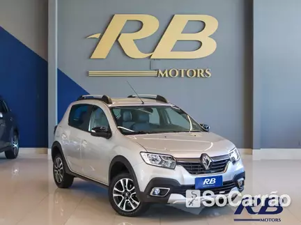 Renault SANDERO STEPWAY 1.6 16V SCE na cor Prata em Florianópolis / SC - 6694143