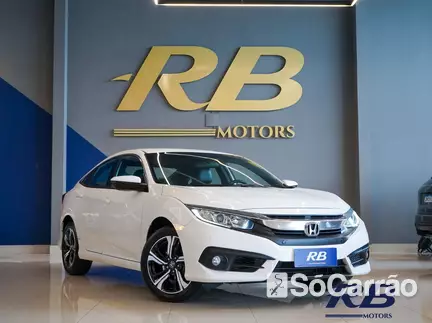 Honda CIVIC EX-L 2.0 AT na cor Branca em Florianópolis / SC - 6806745
