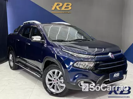 Fiat TORO RANCH 4X4 2.0 16V AT9 na cor Azul em Florianópolis / SC - 6810733