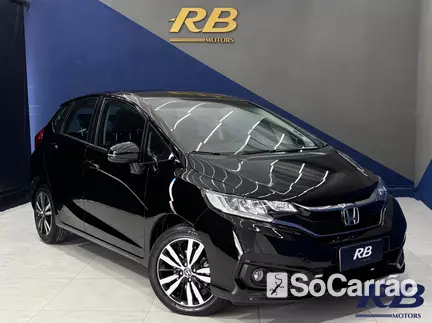 Honda FIT EXL 1.5 16V AT na cor Preta em Florianópolis / SC - 6902216