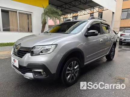 Renault STEPWAY STEPWAY MP1175 ICONIC 1.6 16V SCE CVT na cor Prata em Curitiba / PR - 6933026