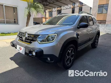 Renault DUSTER DUSTER ICONIC 1.6 16V SCE CVT X-TRONIC na cor Prata em Curitiba / PR - 6936875