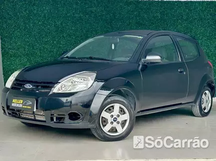 Ford KA 1.0 8V na cor Preta em Colombo / PR - 6850466