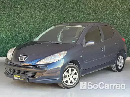 Peugeot 207 XR 1.4 8V na cor Azul em Colombo / PR - 6925497