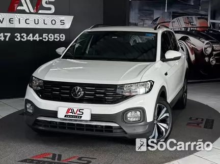 Volkswagen T-CROSS 200 1.0 TSI AT na cor Branca em Itajaí / SC - 6845970