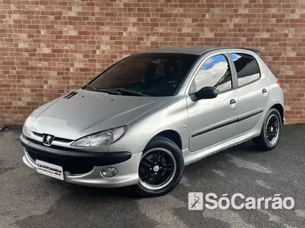 Peugeot 206 ALLURE 1.6 16V na cor Prata em Curitiba / PR - 6948382