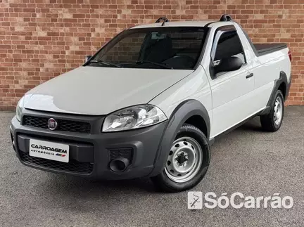Fiat STRADA CD (TRIBUTO 125) 1.3 8V CVT FIREFLY na cor Branca em Curitiba / PR - 6948617