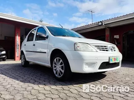 Renault LOGAN EXPRESSION 1.6 8V HITORQUE na cor Branca em Curitiba / PR - 6772493