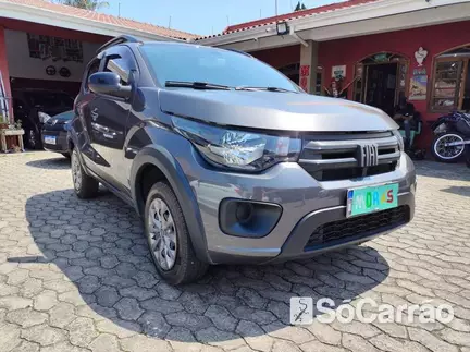 Fiat MOBI TREKKING(MULTIMIDIA) 1.0 8V na cor Cinza em Curitiba / PR - 6932719