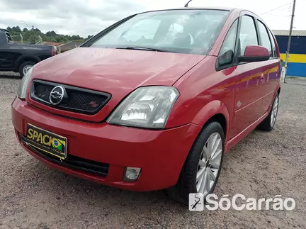 Chevrolet MERIVA MERIVA SS 1.8 8V FLEXPOWER na cor Vermelha em Campo Largo / PR - 6378545