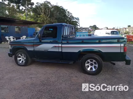 Chevrolet D20 CS CUSTOM DE LUXE 4X2 4.1 na cor Verde em Campo Largo / PR - 6510077