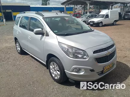 Chevrolet SPIN LTZ 1.8 8V ECO MT6 na cor Prata em Campo Largo / PR - 6606492