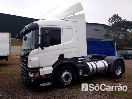 Scania P360 LA 4X2(REB) na cor Branca em Campo Largo / PR - 6759163