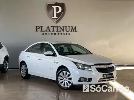 Chevrolet CRUZE LTZ 1.8 16V AT FLEXPOWER na cor Branca em Palhoça / SC - 6618879
