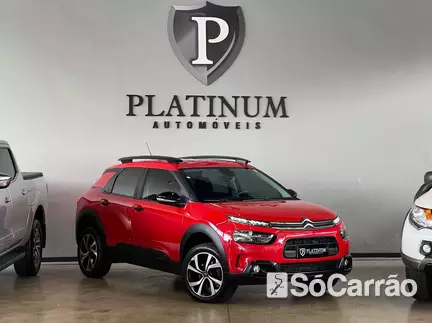 Citroen C4 CACTUS FEEL PACK 1.6 16V AT na cor Vermelha em Palhoça / SC - 6719795
