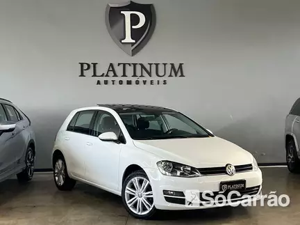 Volkswagen GOLF COMFORTLINE(ELEGANCE) 1.4 TSI na cor Branca em Palhoça / SC - 6905148