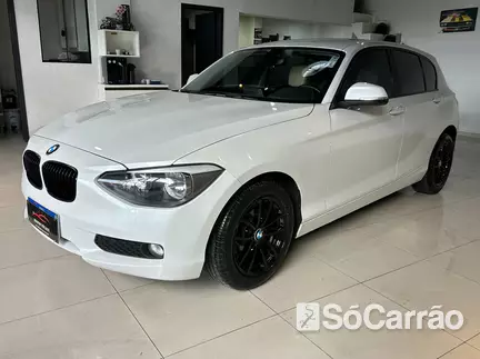 BMW 116I IDRIVE NAC 1.6 TB AT na cor Branca em Curitiba / PR - 6378118
