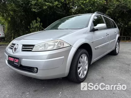 Renault MEGANE GRAND TOUR DYNAMIQUE 1.6 16V HIFLEX na cor Prata em Curitiba / PR - 6355647