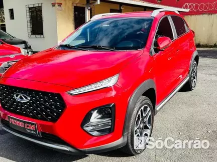 Chery TIGGO 3X T PRO 1.0 12V TB AT na cor Vermelha em Curitiba / PR - 6887675