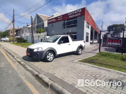 Fiat STRADA CS HARD WORKING 1.4 8V na cor Branca em Curitiba / PR - 5820946