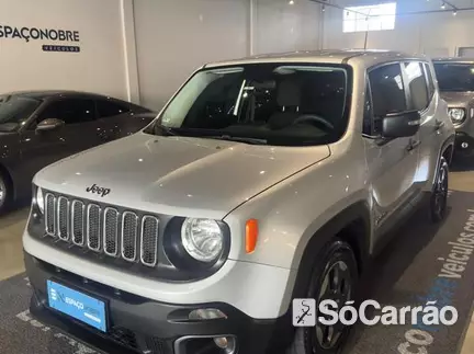 JEEP RENEGADE (AUDIO BOOSTER) 1.8 16V AT6 na cor Prata em Curitiba / PR - 6918373